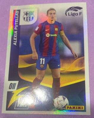  2023-24 ALEXIA PUTELLAS #324 ON FIRE La Liga F Damen BARCELONA PANINI  