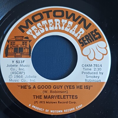 The Marvelettes   Don't Mess With Bill / He's A Good Guy (Motown   Y 511F)