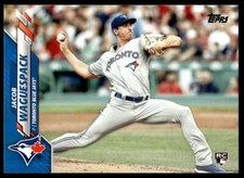 2020 Topps Jacob Waguespack #169 Factory Set Blue /299 RC Toronto Blue Jays