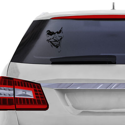 Joker sticker black matte 24x18 cm film sticker car sticker decor K062
