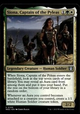 Siona, Captain of the Pyleas #144 MTG Wilds of Eldraine NM X1