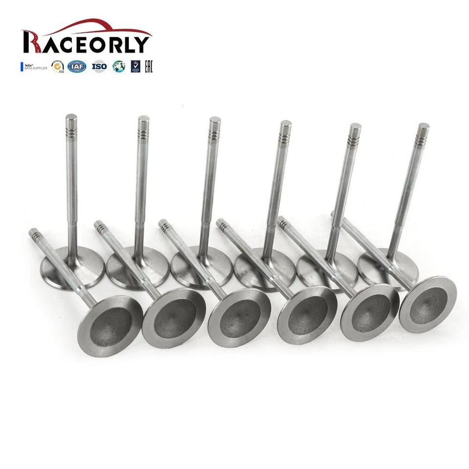 RACEORLY 24* Intake Exhaust Valve For Mercedes E350 CLS350 W204 W212 M276 3.5 Foto 3 de 4