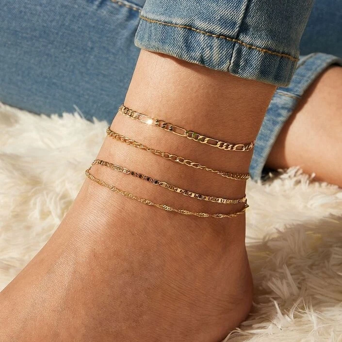 Ankle 2024 bracelet set