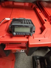 Kenwood TM-G707 A with remote head cable & power cable  missing volume knob