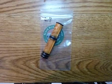 Fly Rod Reel Seat Black Aluminum Engraved Hardware, Maple insert-sliding band W4