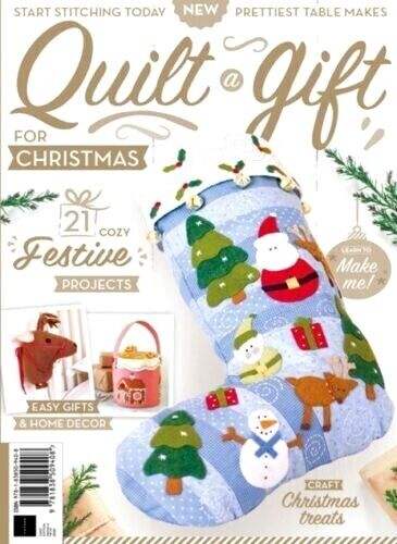 QUILT A GIFT FOR CRISTMAS / 21 COZY FESTIVE PROJECTS - Foto 1 di 1