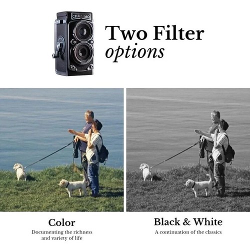 Chuzhao Digital Vintage Mini Vlogging Camera 1080P FHD Video 12MP Autofocus 32GB - Picture 7 of 8
