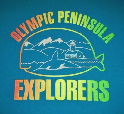 OLYMPIC PENINSULA EXPLORERS - Men's size M - Graphic T-Shirt