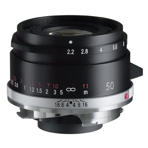 Voigtlander COLOR-SKOPAR 50mm F2.2 Nero VM Leica M-mount obiettivo messa a fuoco singola - Nuovo - Foto 2 di 2
