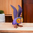 Owl Alebrije INGENUOS Oaxacan Wood Carving | Magia Mexica