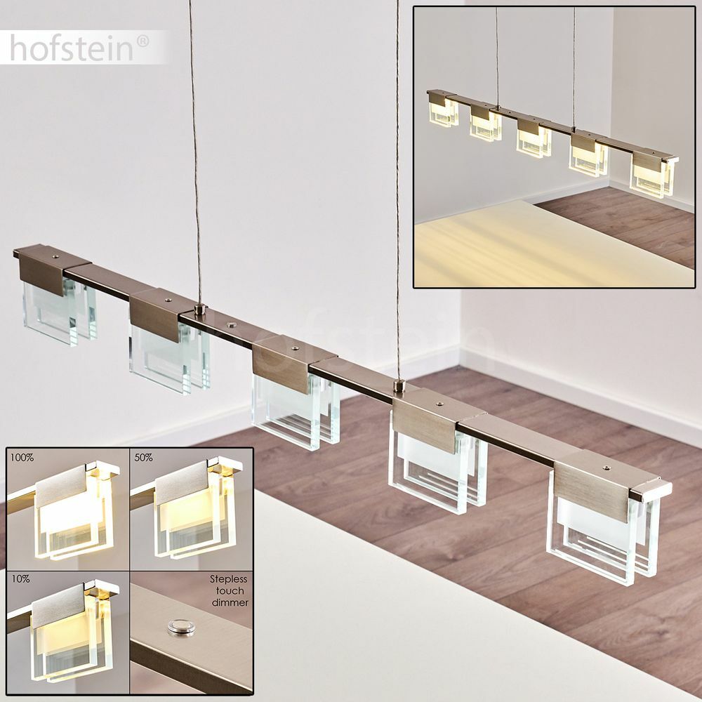 Design LED Wohn Schlaf Ess Zimmer Beleuchtung Pendel Leuchte Dimmer Hänge Lampen Design LED Wohn Schlaf Ess Zimmer Beleuchtung Pendel Leuchte Dimmer Hänge Lampen