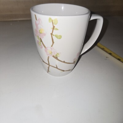 DISCONTINUED Corelle Coordinates CHERRY BLOSSOM 12 Oz Mug Coffee Tea