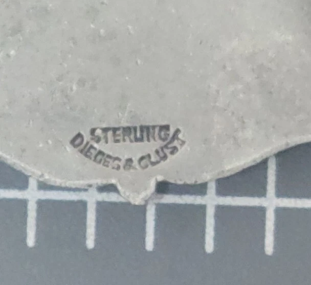 P.G.C. Collar colgante de joyería de boxeo de plata de ley Dieges & Clust Foto 3 de 3