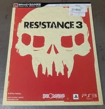 Resistance 3 Signature Series Brady Games Strategy Game Guide   Good Condition 