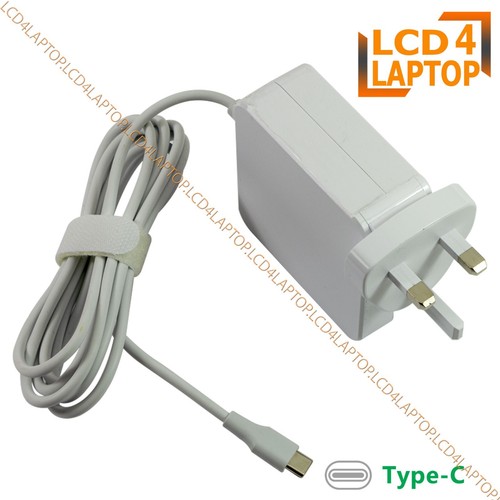 65W For Lenovo ThinkPad P P53s, X X280 USB-C Type Wall Charger AC Adapter - Picture 2 of 5