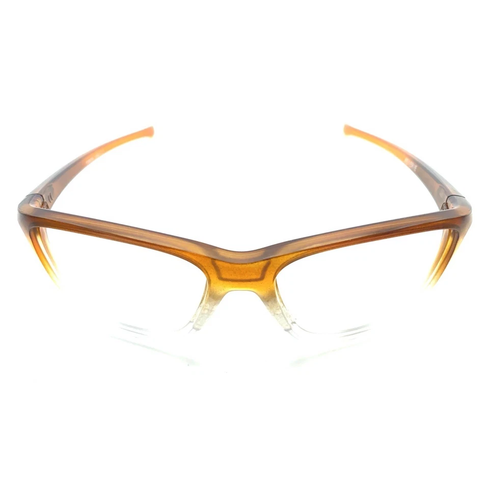Oakley Reverie OO9362-0955 Clear Orange Wrap Sunglasses Frames 55-16 131 Sports - Image 3 of 4