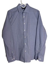 Tommy Hilfiger Slim Fit Men s Shirt Long Sleeve Size Sz L 34/35 100 Cotton