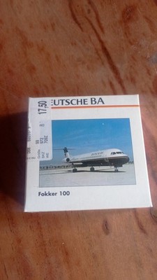 Herpa Wings 1:500 Deutsche BA Fokker 100 OVP Art.-Nr. 509206