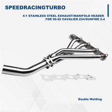 For 96-02 Cavalier Z24sunfire 2.4l 4-1 Stainless Steel Exhaustmanifold Header