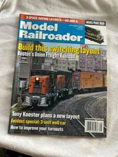 Model Railroader Magazine September 2000 Build Switching Layout MRC