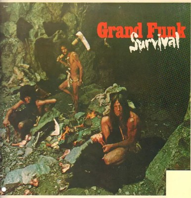 Grand Funk Railroad Survival BRAZILIAN 1ST PRESS NEAR MINT Capitol Vinyl LP