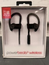 Beats by Dr. Dre - Powerbeats³ Wireless 12 Hr Battery Life - Black ML8V2LL/A