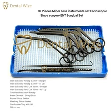 Premium FESS ENT Surgical Instrument Set – 10 Pcs Endoscopic Sinus Surgery Kit