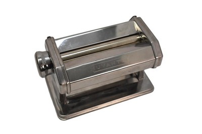 Nuvantee Manual Pasta Maker Stainless Steel Adjustable Thickness Silver Lasagne