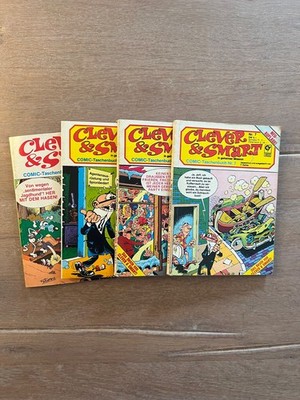 Clever & Smart Comic Taschenbücher Lot (Nr. 3, 7, 15, 44)   Condor   Klassiker