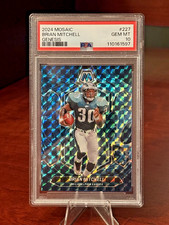 2024 Panini Mosaic Genesis Mosaic Prizm #227 Brian Mitchell PSA 10