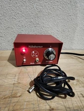 NIBSBURNER P-1339 WOODBURNER PYROGRAPHY TESTED AND WORKING RED