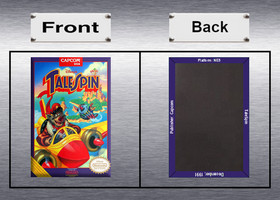 TaleSpin Video Game Box Art *NES* High Quality Magnet