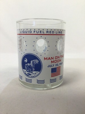 Trinkglas 1,8l Apollo 11 - Moonshot - Man on the Moon 20.7. 1969 Glas - NASA