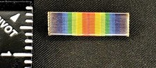 Original WW1 US Victory Medal Ribbon With Coating And Pin