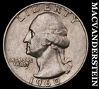 1960-D Silver Washington Quarter-Scarce Better Date No Reserve #i2654