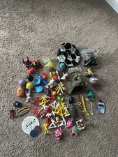 VINTAGE 80s 90s MISCELLANEOUS TOYS BUNDLE MCDONALDS BURGER KING TM POGS ARMY MEN