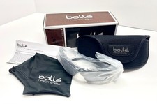 NEW Bolle Safety Sentinel Tactical Anti-Fog Sunglasses  Case, Smoke, 40143