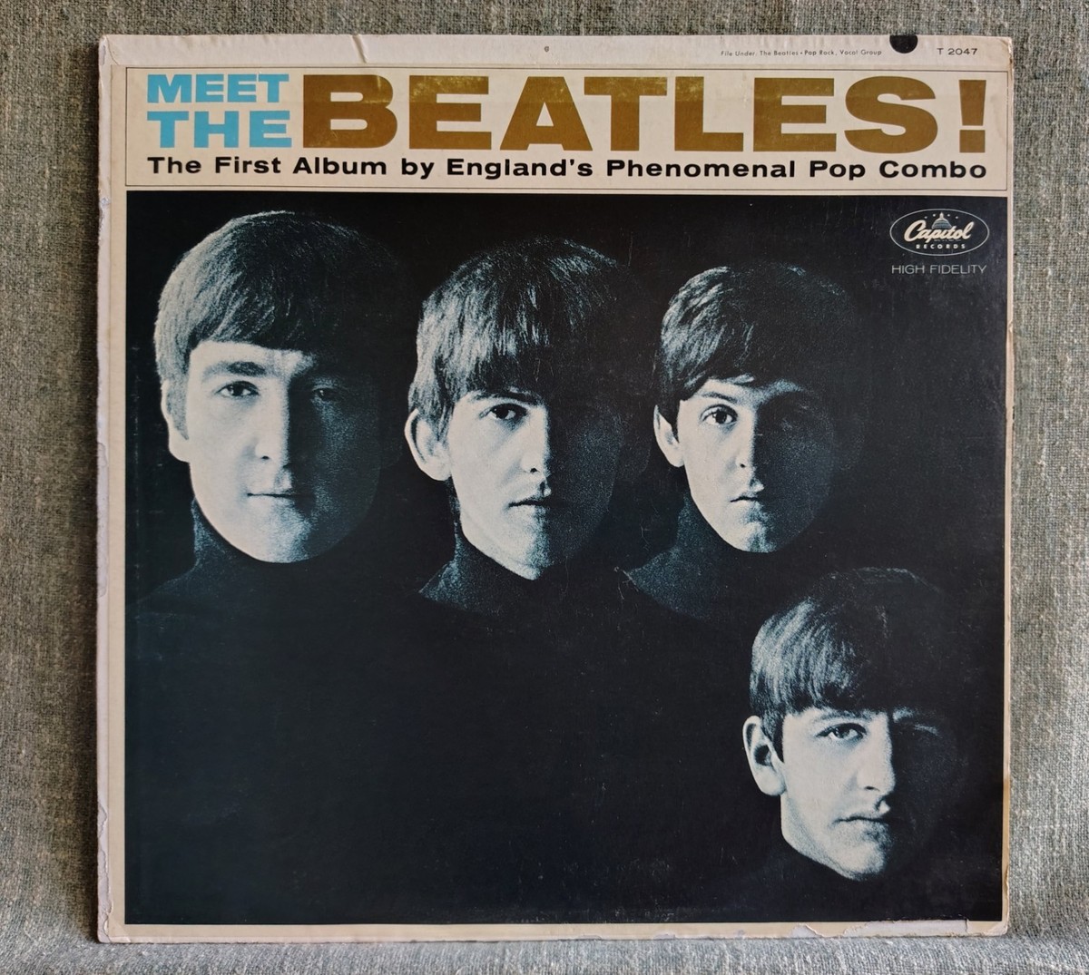 英LP With The Beatles UK盤 Mono 1stプレス MT UK盤/MONOの初期プレスを中心にビートルズのLPが11枚入りました。