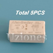 5X Power Relay 700TBR224 For Allen-Bradley 700-TBR224 SerA 24VDC 250VAC 10A 8Pin