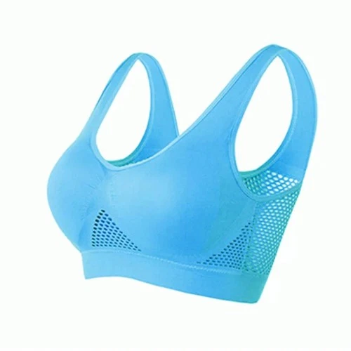 Women Sports Bra Seamless Wireless Shockproof Fitness Yoga Plus Size
