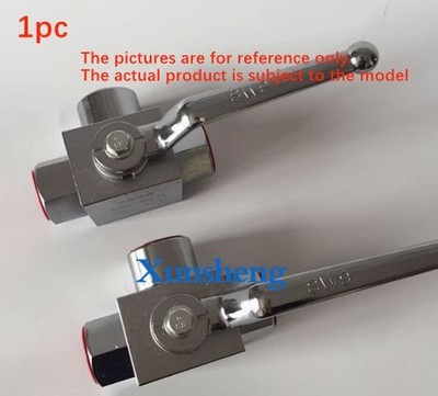 Hydraulic two-position high-pressure ball valve Tee female wire KHB3K-M14*1.5 L