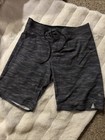 Lululemon Shorts Men 32 Gray Current State Board Shorts Tie String Trunks Pocket — photo 1