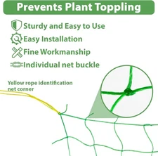 2 Pcs Garden Trellis Climbing Plants Outdoor Netting For Support Heavy Duty