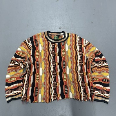 O'hanlon Mills Pullover Herren Extra Large Pulli 3D Coogi Style Strukturpullover