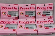 6 Ardell Press On Lashes Wispies Natural Pre-Glued Underlash Extensions 38604