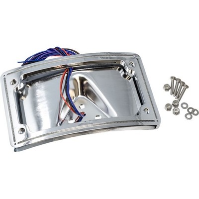 Letric Lighting Co. PERFECT PLATE LIGHT CURVE CHR XL `04-13 LLC-CPPL-C2