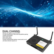 ⁺Small PC 8GB DDR4 256GB SSD 12th 13th Gen Mobile Processor Built In Industrial