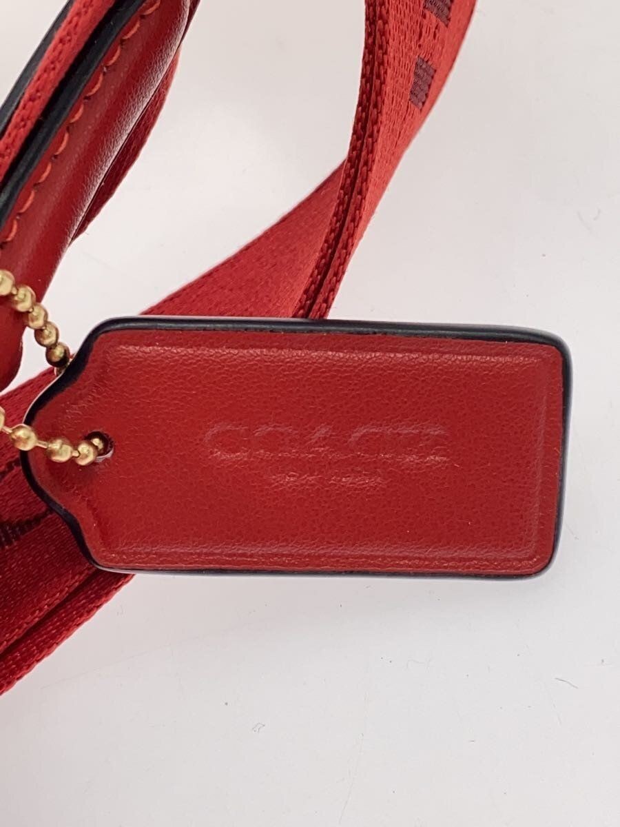 Coach Shoulder Bag Mini Jamie Camera Signature PVC NVY Total Pattern CBM36 Used image 5