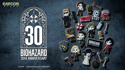 バイオハザード30th Sweets Collection マスコット まとめ Resident Evil 30th Sweets Collection Trading Rubber Keychains Set