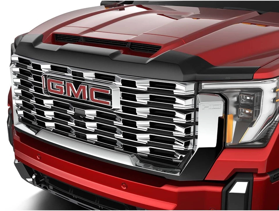 Husky Aeroskinfile Hood Protector Fits 2024-2025 GMC Sierra 2500/3500 HD Smoke - Изображение 2 из 4